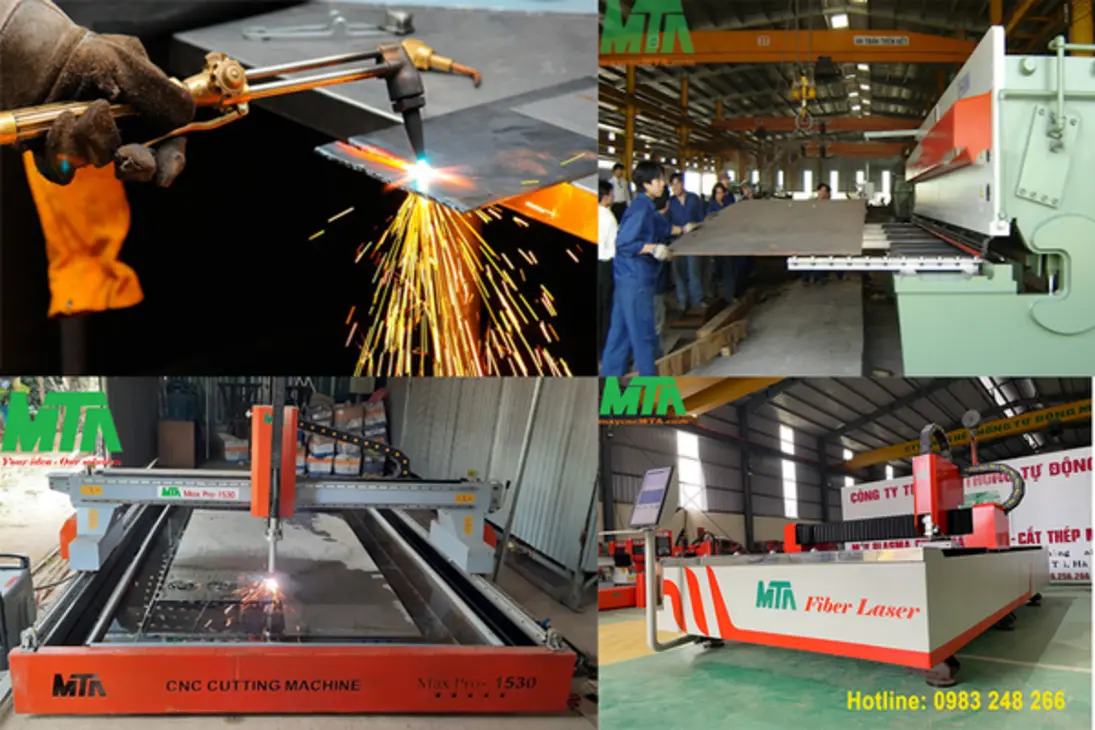 2025 comparison of manual steel cutting vs automated CNC cutting—technology, precision, and efficiency differences demonstrated