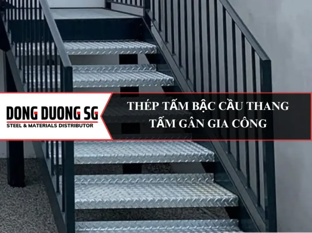 Steel sheets and tubes for stair treads