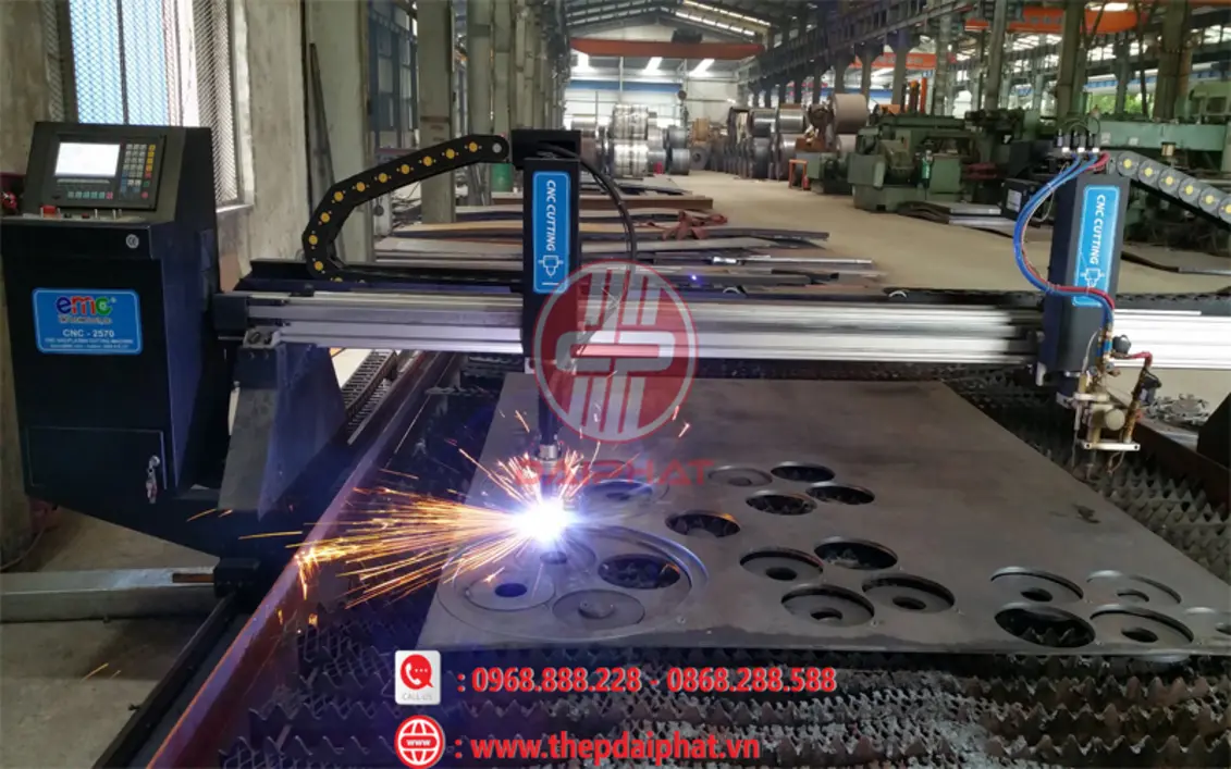 CNC technology applied in steel work