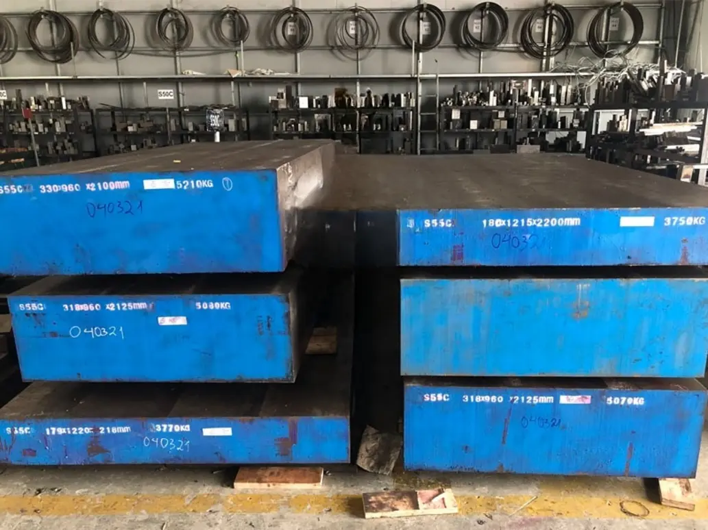 Typical applications of S55C steel industrial