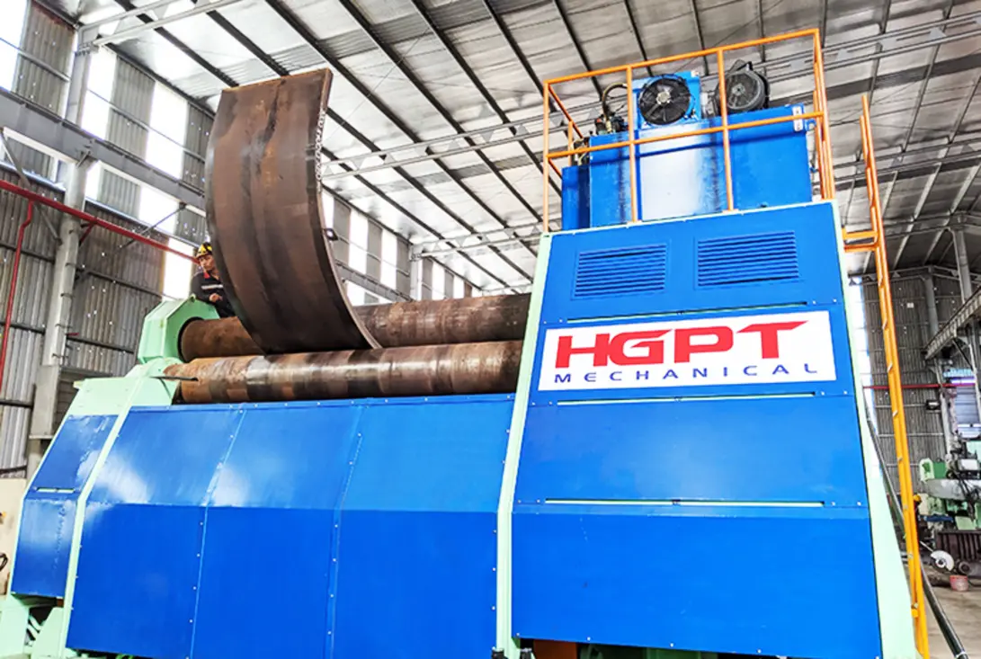 Modern industrial steel plate bending machine