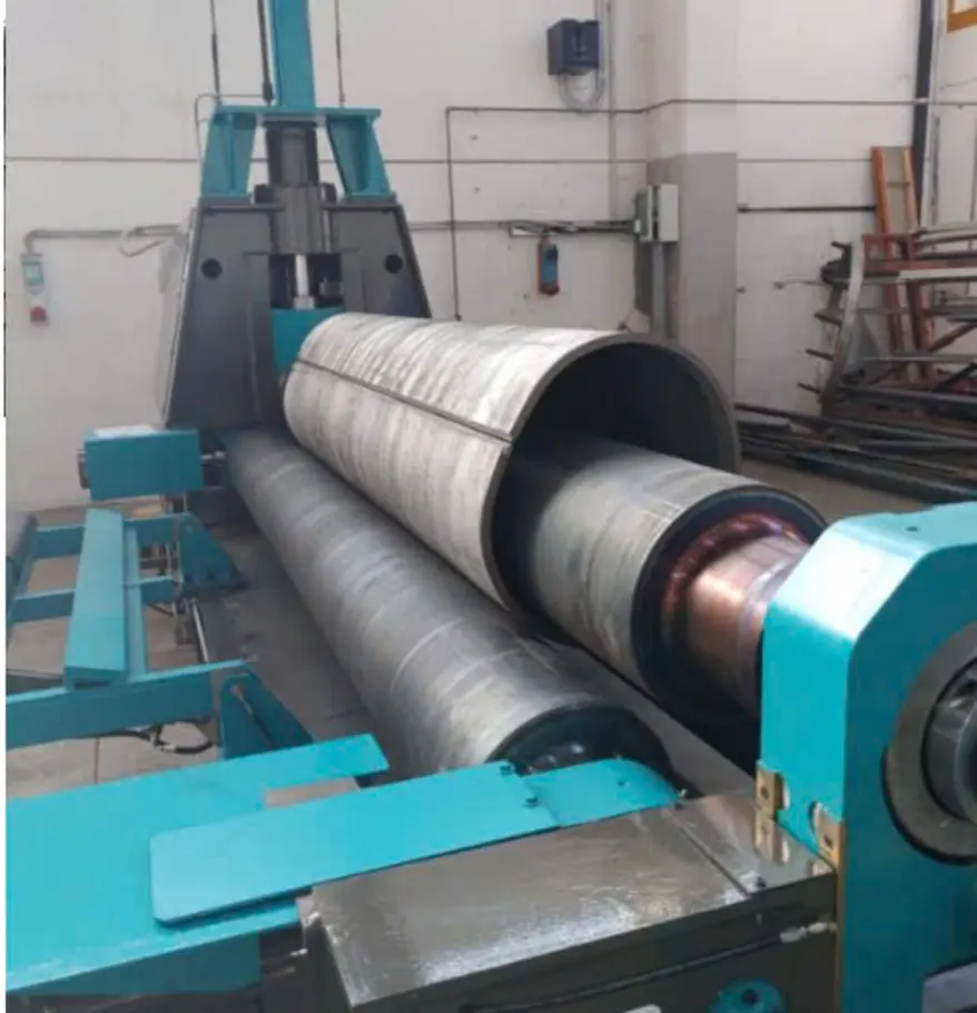 Industrial steel plate bending machine