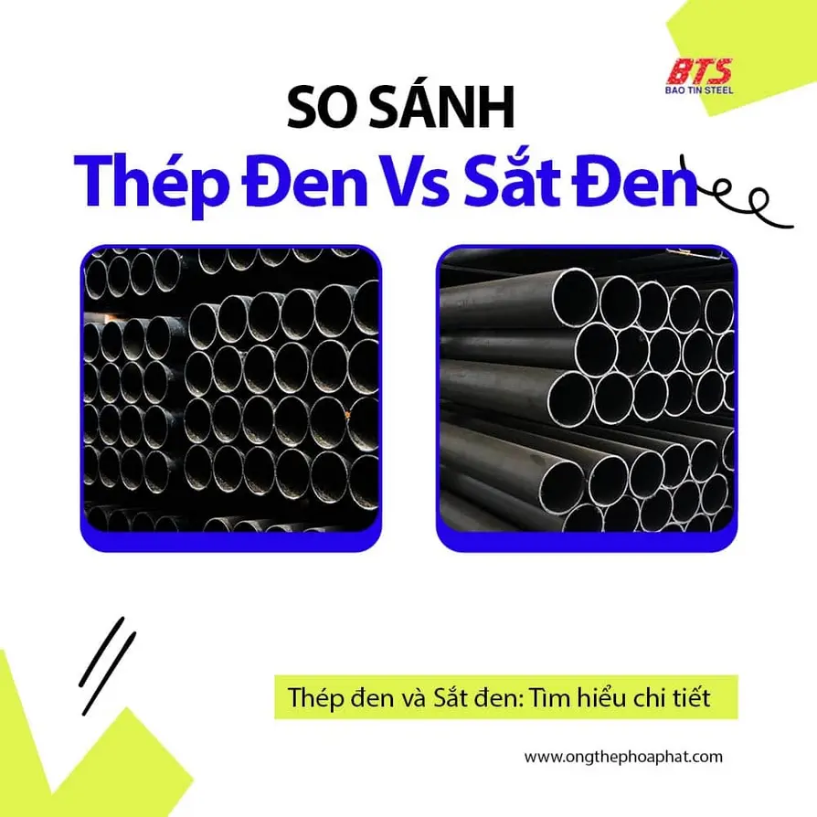 Steel pipe types comparison overview