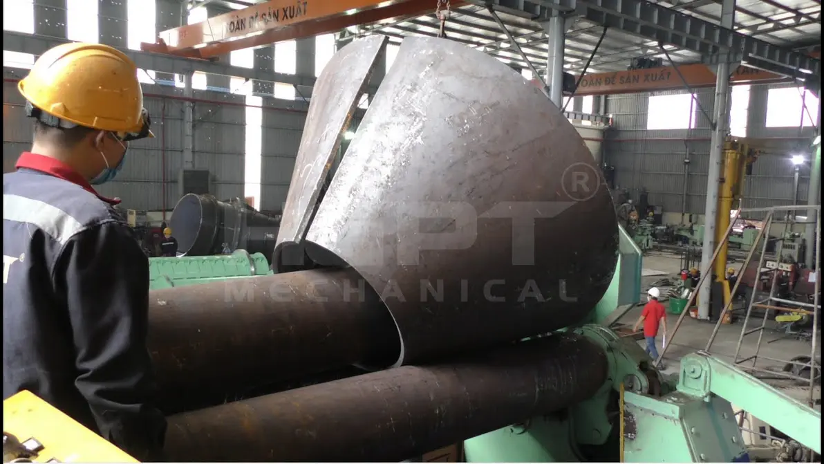 Industrial cone tube application